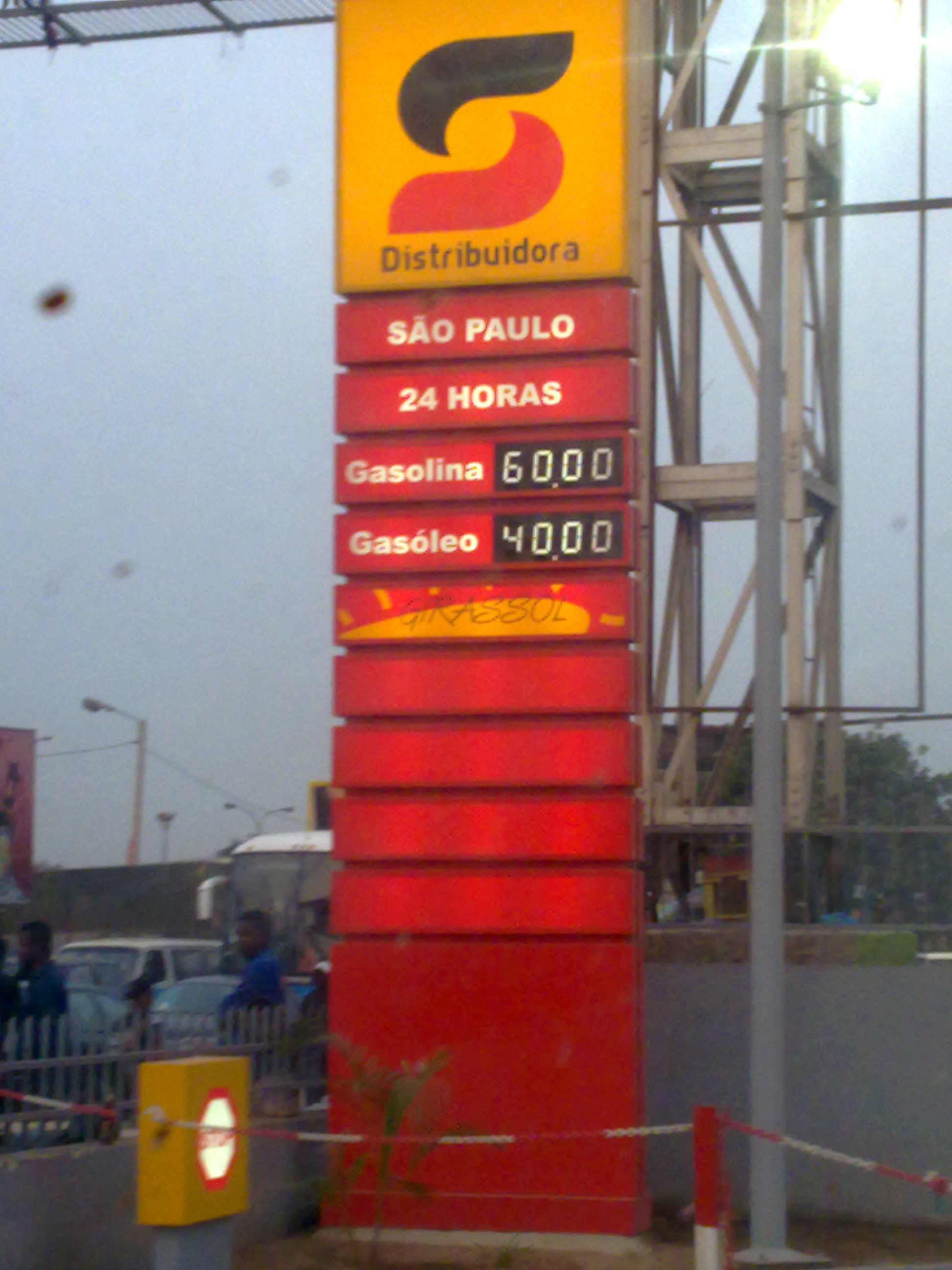 Gas Station LED Price Board Display 