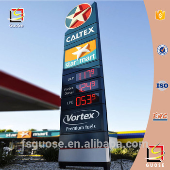 Pantallas Publicitarias para Gasolineras (PEMEX RGB 