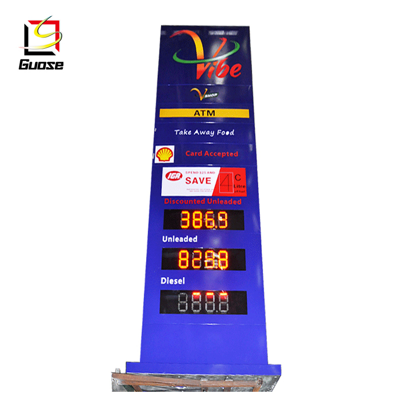 Gas Price LED Signs Made in the USA 