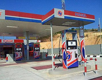 CNG or Compressed Natural Gas Fuel Stations Locations 