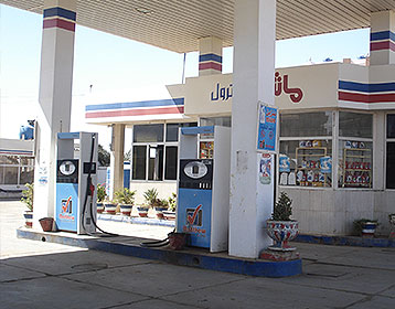 Petrol station containers for sale 